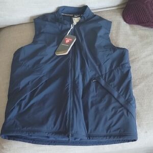 Adidas Ultimate365 Frostguard Full-Zip Insulated Vest, NWT - Mens XL -Navy, $220